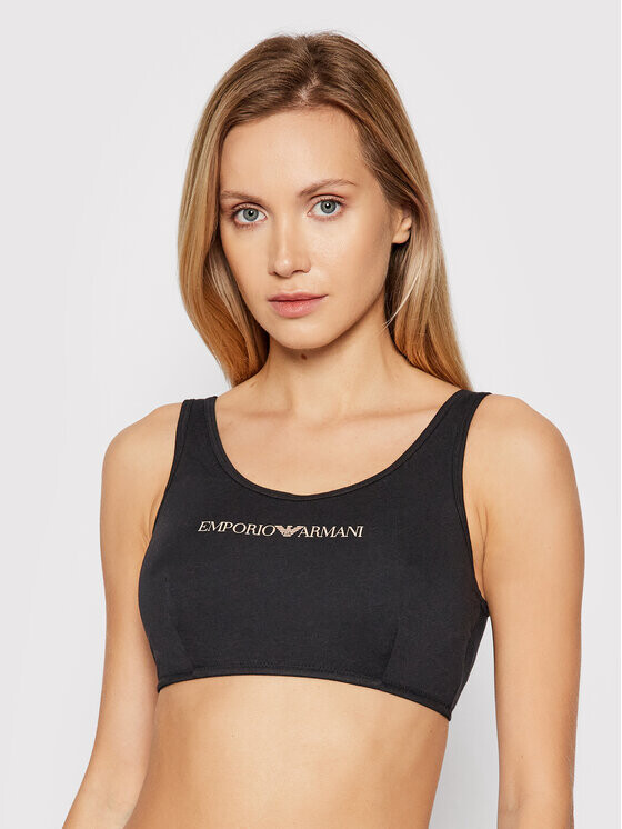

Верхний бюстгальтер Emporio Armani Underwear, черный