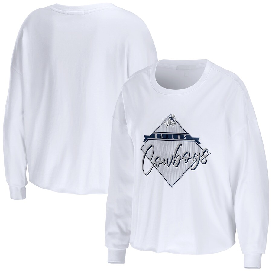 

Футболка с длинным рукавом WEAR by Erin Andrews Dallas Cowboys, белый