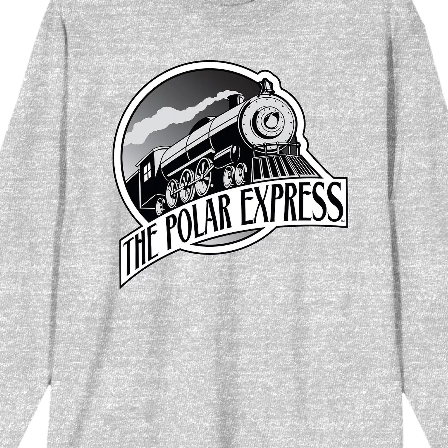 мужская футболка polar express santas sleigh licensed character Мужская футболка с длинным рукавом и логотипом Polar Express Train Licensed Character