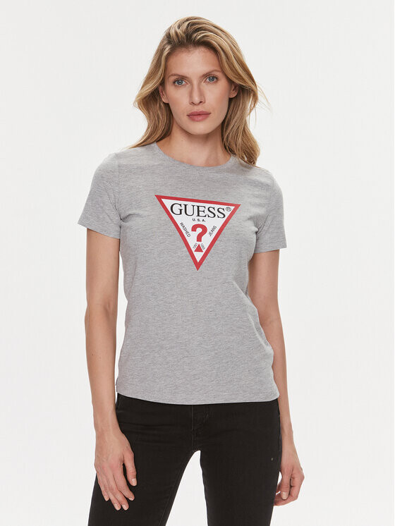 

Футболка узкого кроя Guess, серый