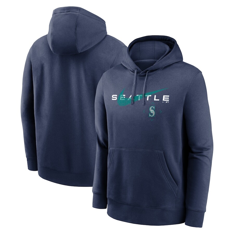 

Пуловер с капюшоном Nike Seattle Mariners, нави