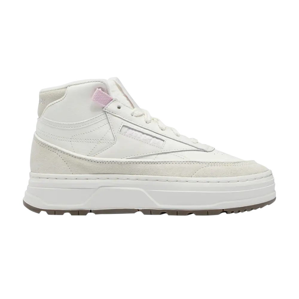 

Кроссовки Wmns Club C Geo Mid Reebok, белый