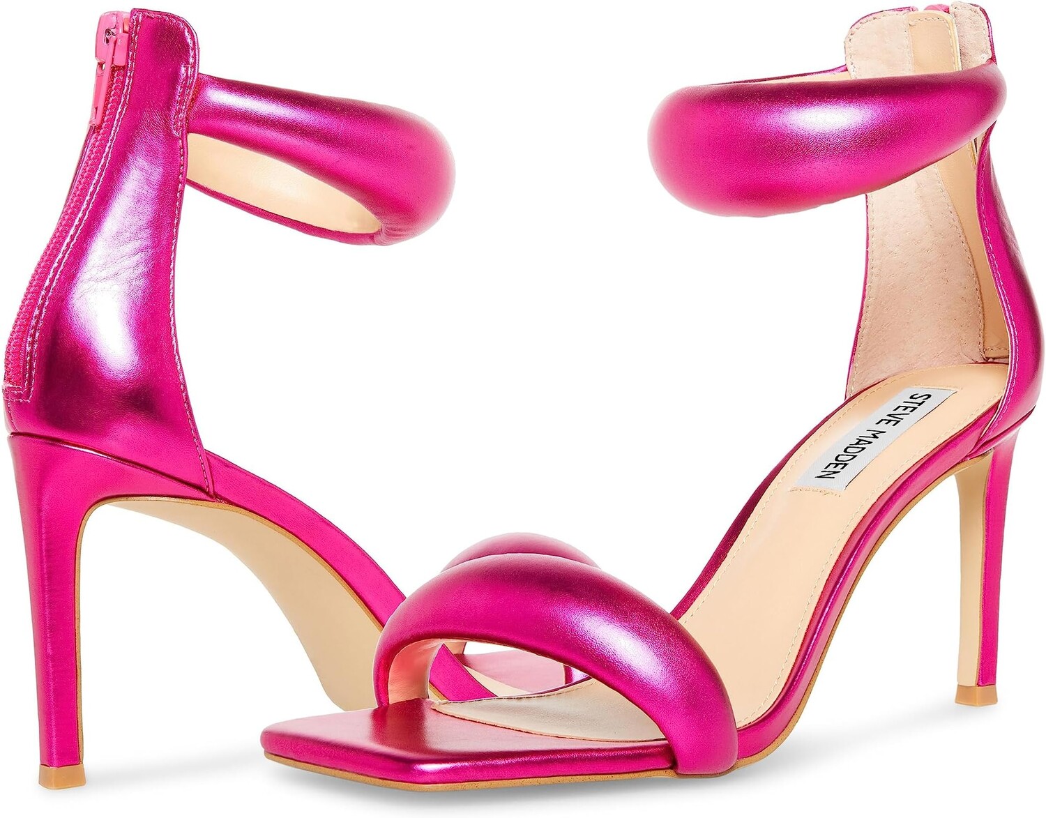 

Босоножки Partay Steve Madden, цвет Pink Metallic
