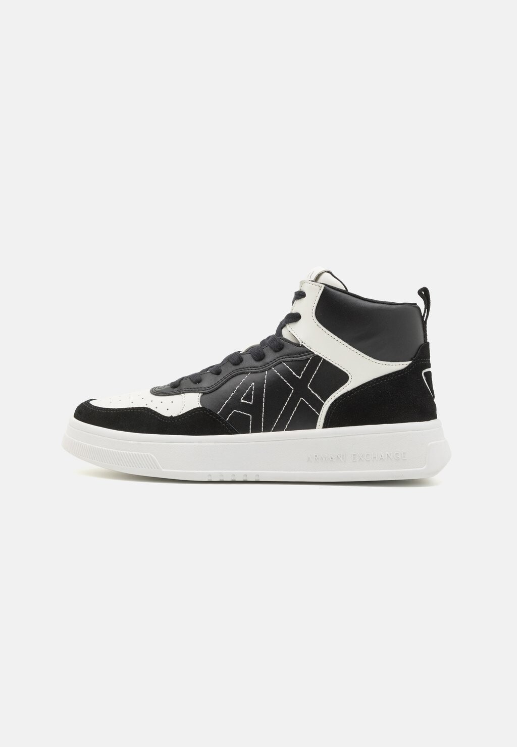 

Высокие кеды Armani Exchange, черные, Черный