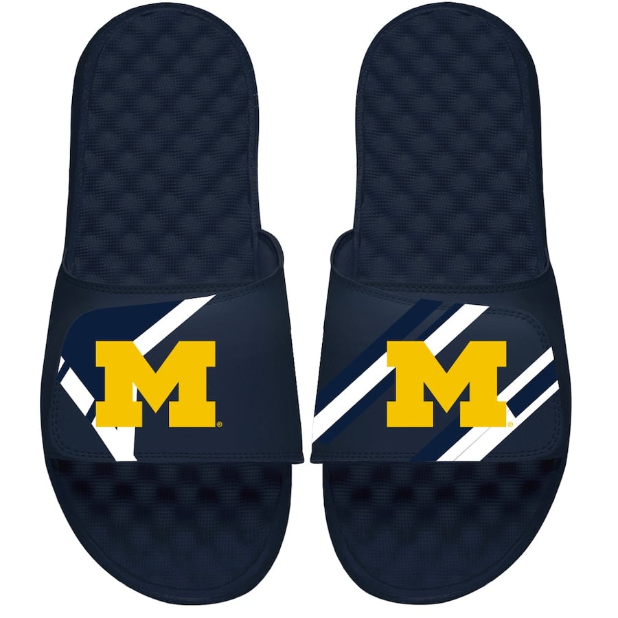 

Шлепанцы ISlide Michigan Wolverines, нави