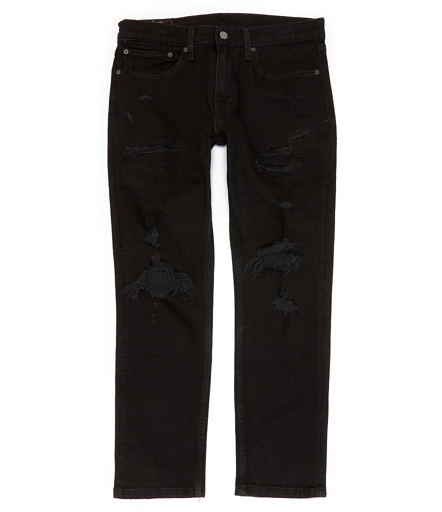 Levi's 511 рваные гибкие джинсы узкого кроя, синий рваные байкерские джинсы узкого кроя blowout evolution in design синий