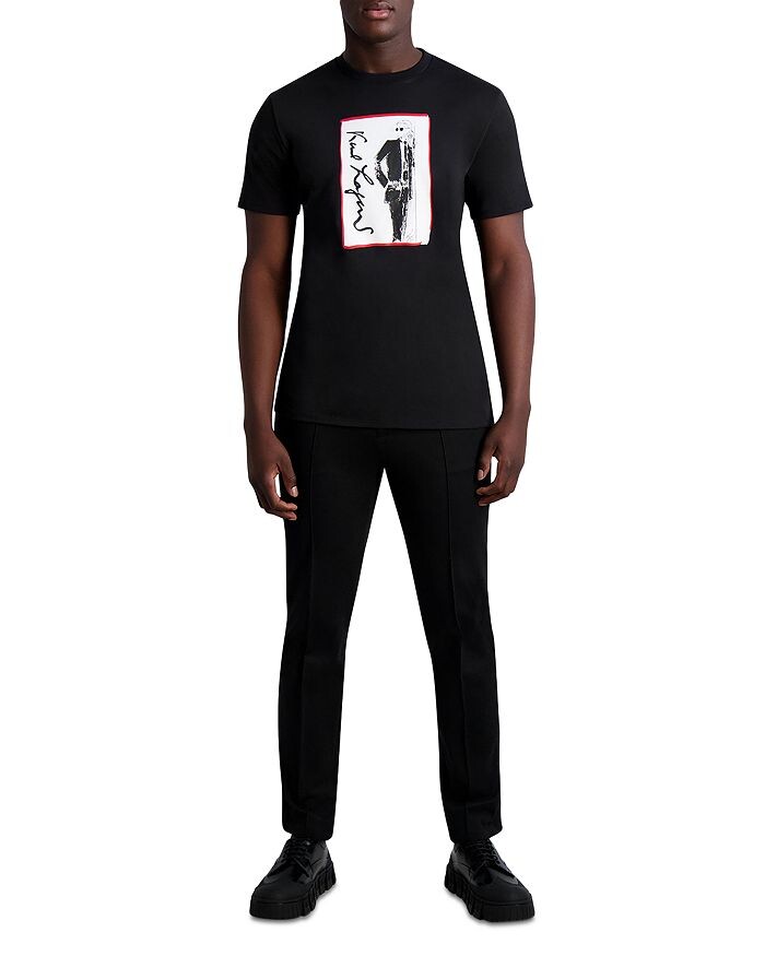 

Футболка Slim Fit с графическим логотипом KARL LAGERFELD PARIS