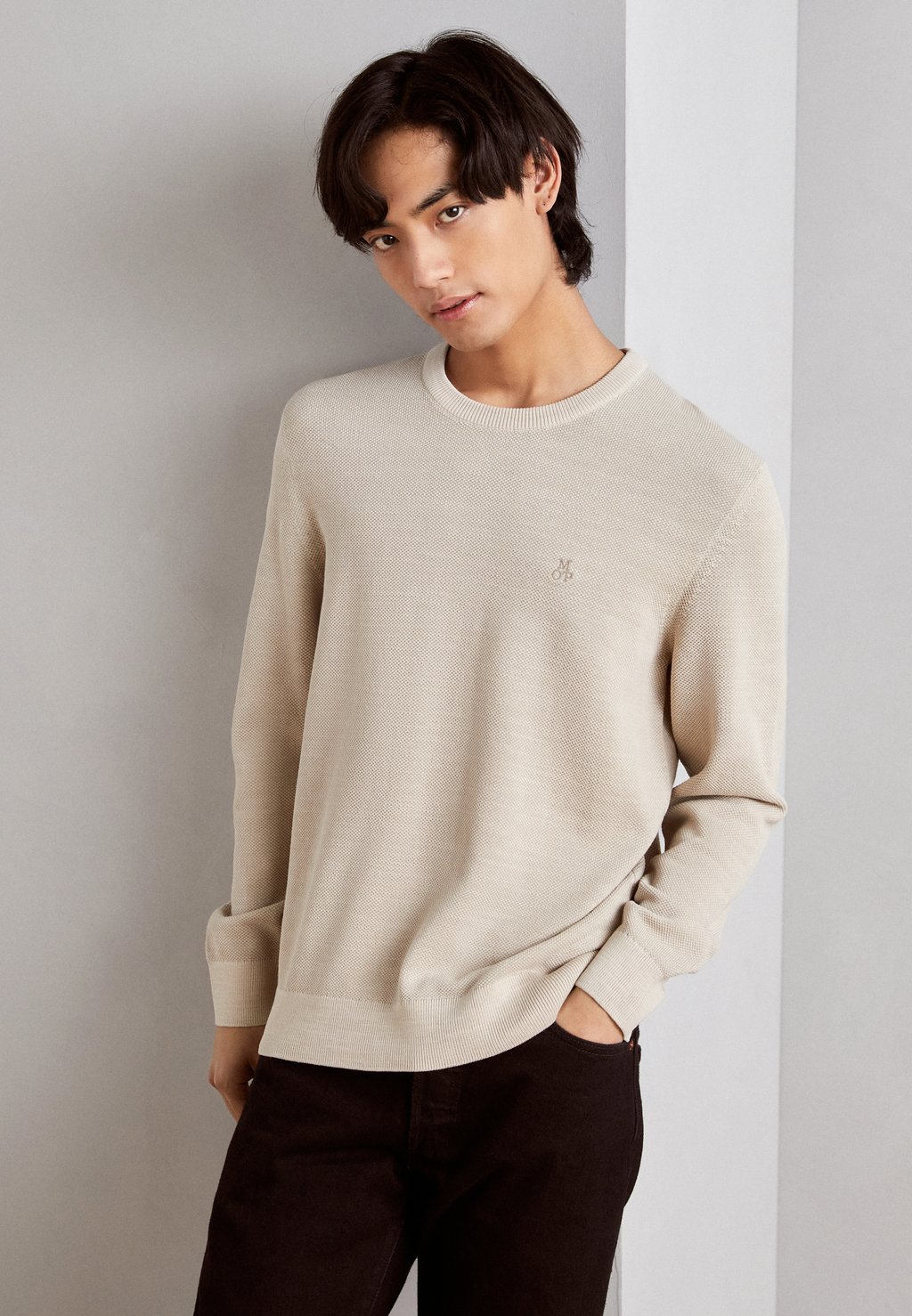 

Свитер Crewneck Marc O'Polo, цвет pure cashmere