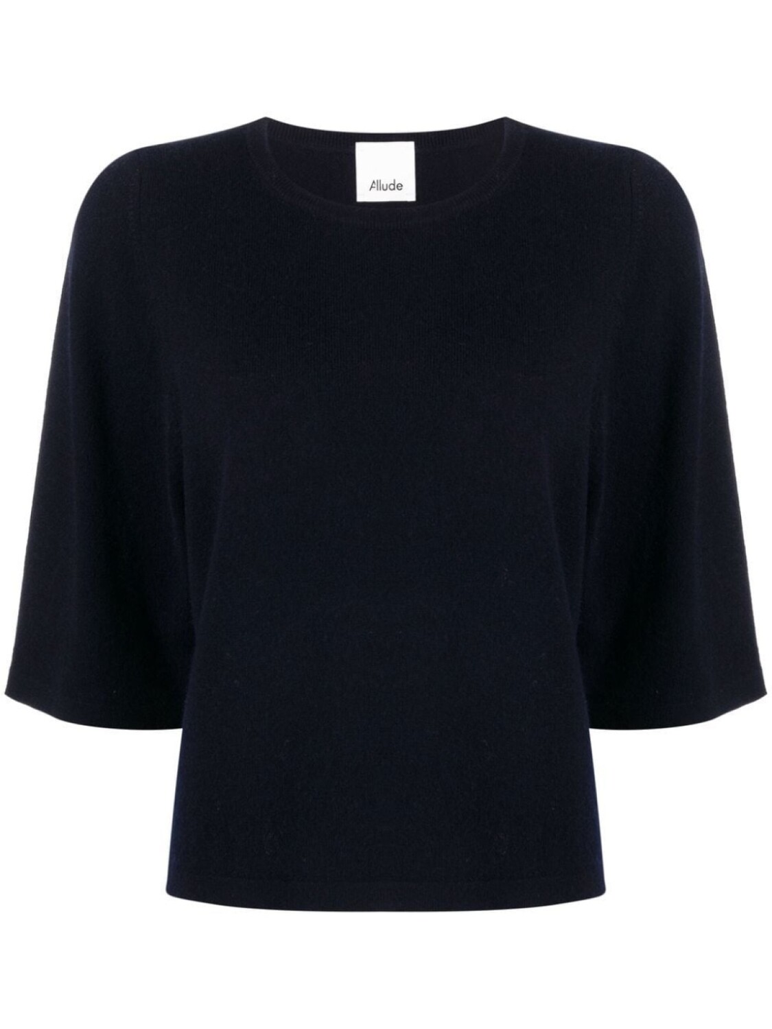 

Allude джемпер с укороченными рукавами, синий