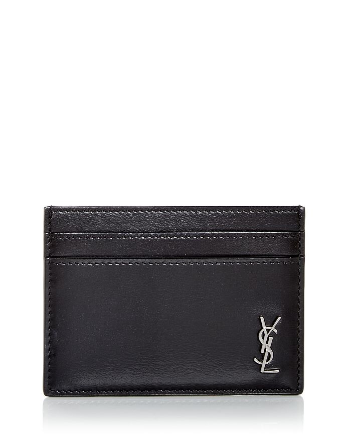 

Кожаный футляр для карт Saint Laurent