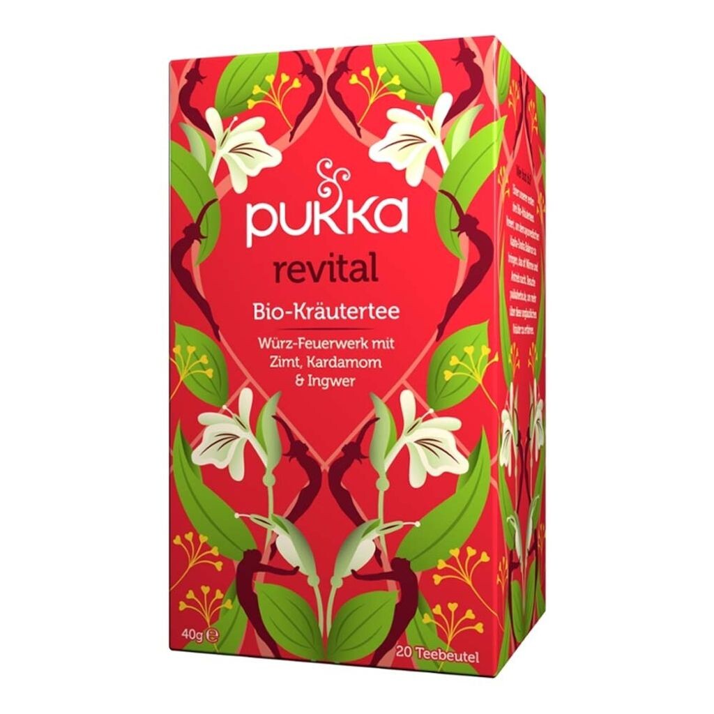 

Чайная смесь Pukka HerbsRevital, 40 г