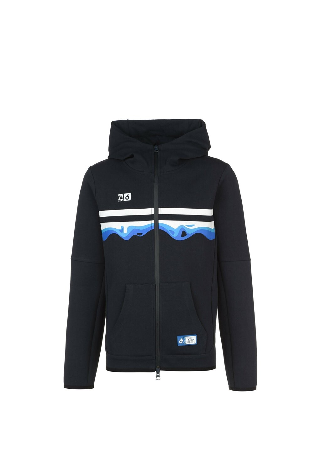 

Толстовка на молнии Tahi Outfitter, цвет dark blue