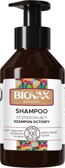 

Очищающий шампунь с уксусом, 200 мл L'Biotica, Biovax Botanic, LBIOTICA / BIOVAX