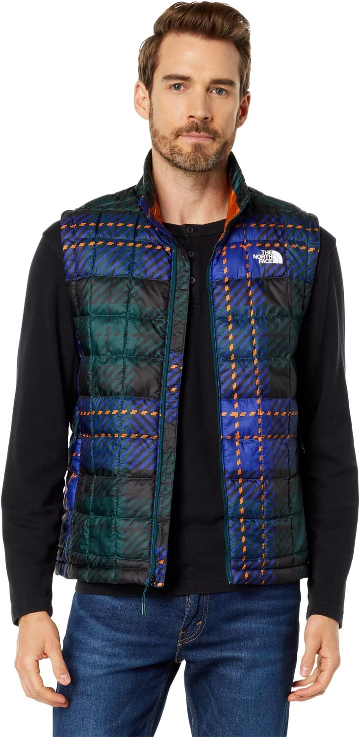 

Эко-жилет Thermoball с принтом The North Face, цвет Ponderosa Green Medium Icon Plaid Print