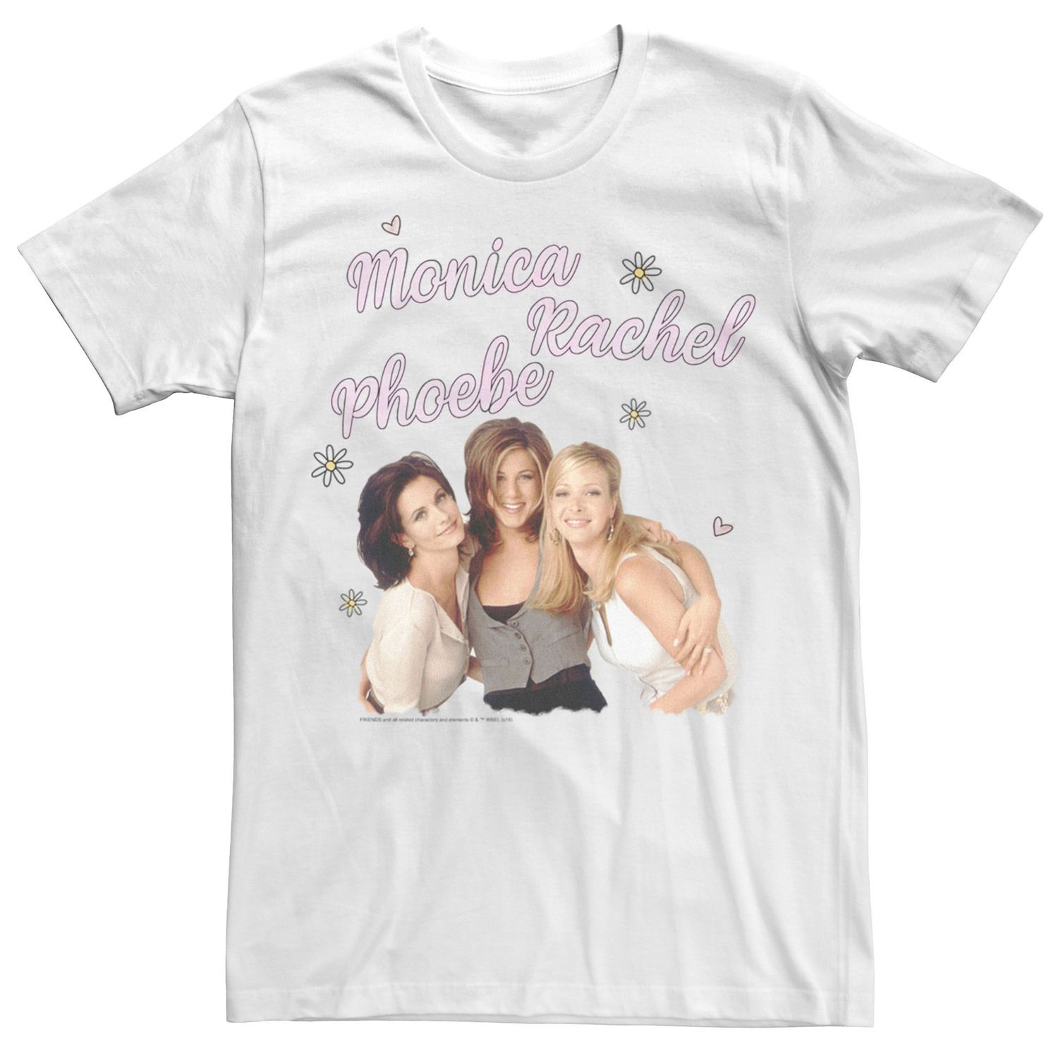 цена Мужская футболка Friends The Girls с жирным текстом Licensed Character