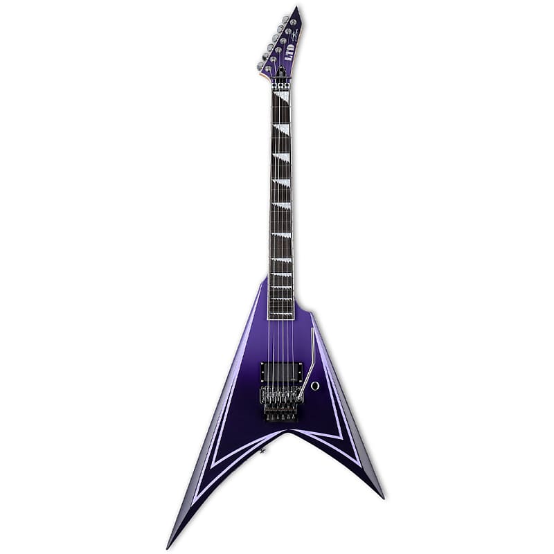 Электрогитара LTD Alexi Laiho Hexed Signature Electric Guitar - Purple Fade w/Pinstripes