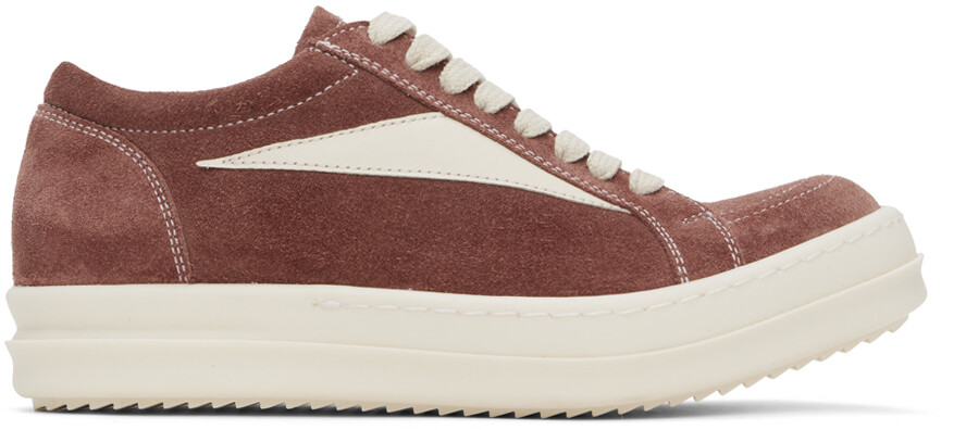 

Розовые винтажные кроссовки Rick Owens, цвет Dusty pink/Milk, Розовый, Розовые винтажные кроссовки Rick Owens, цвет Dusty pink/Milk