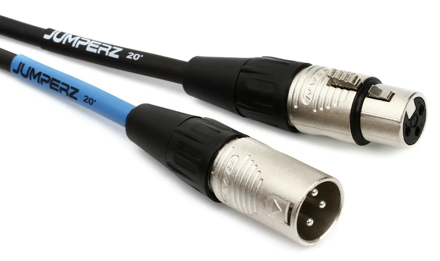 

Микрофонный кабель JUMPERZ JBM Blue Line — 20 футов