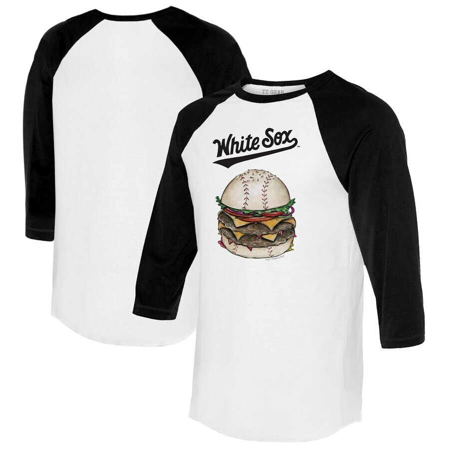 

Футболка с длинным рукавом Tiny Turnip Chicago White Sox, белый