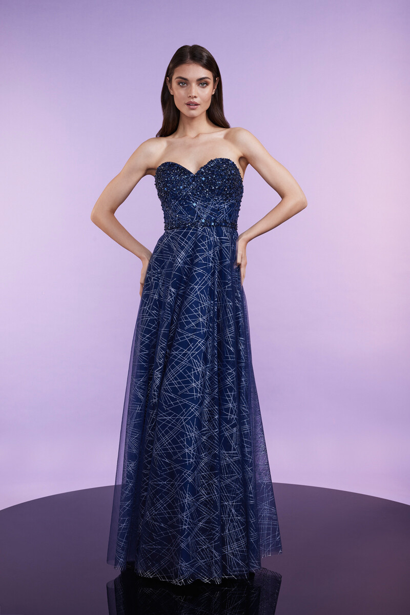 

Платье LAONA Abend Stargaze Maxi Dress, цвет True Navy