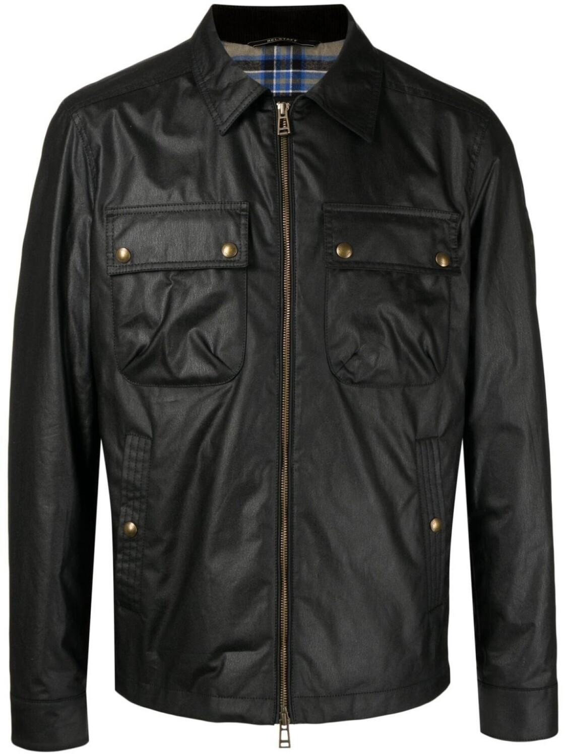 

Belstaff вощеная куртка-рубашка Tour, черный