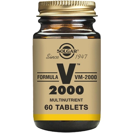 Formula Vm-2000 Мультивитамины, богатые антиоксидантами, 60 таблеток, Solgar