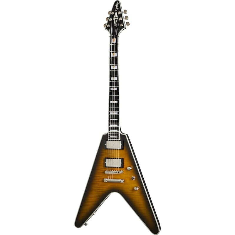 

Электрогитара Epiphone Flying V Prophecy Electric Guitar - Yellow Tiger Gloss