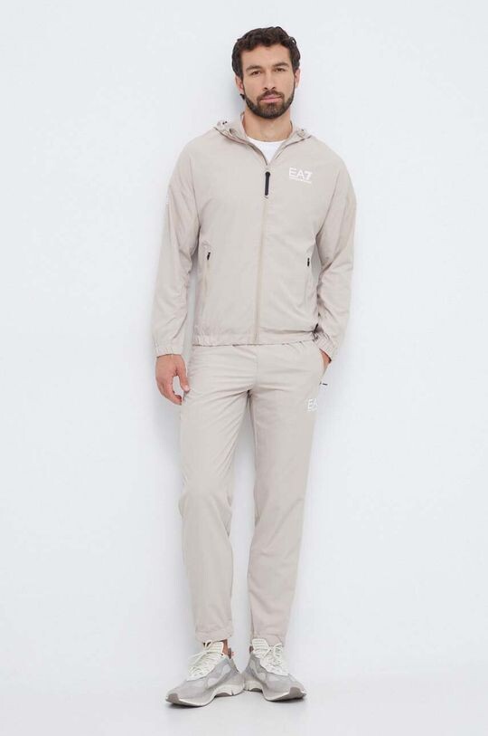 

Спортивный костюм EA7 Emporio Armani, бежевый