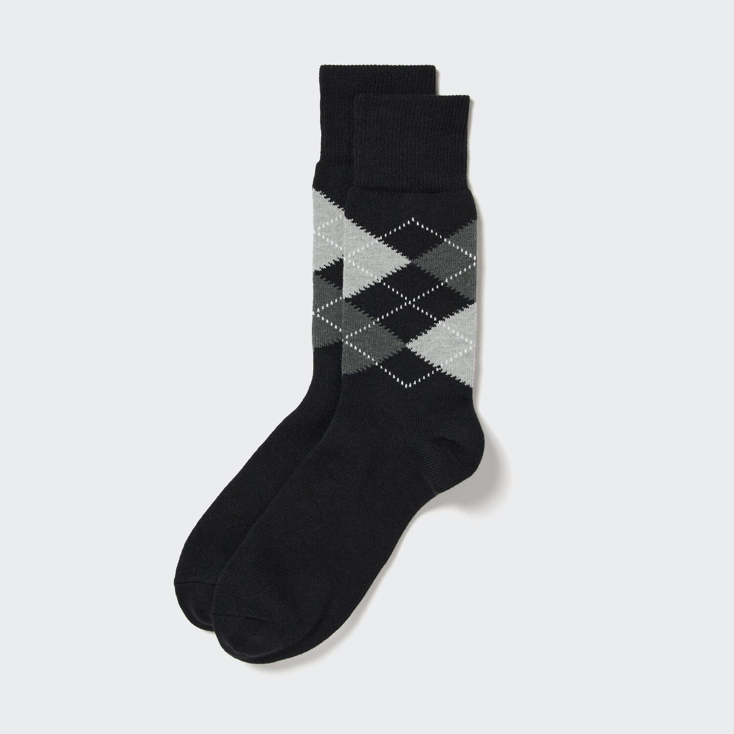 

Носки с принтом Argyle Uniqlo, черный