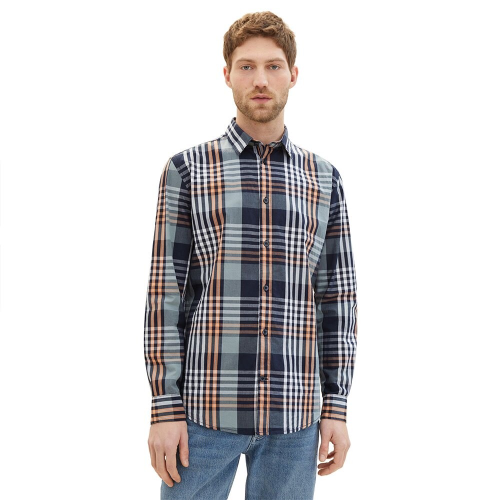 

Рубашка Tom Tailor Checked, коричневый