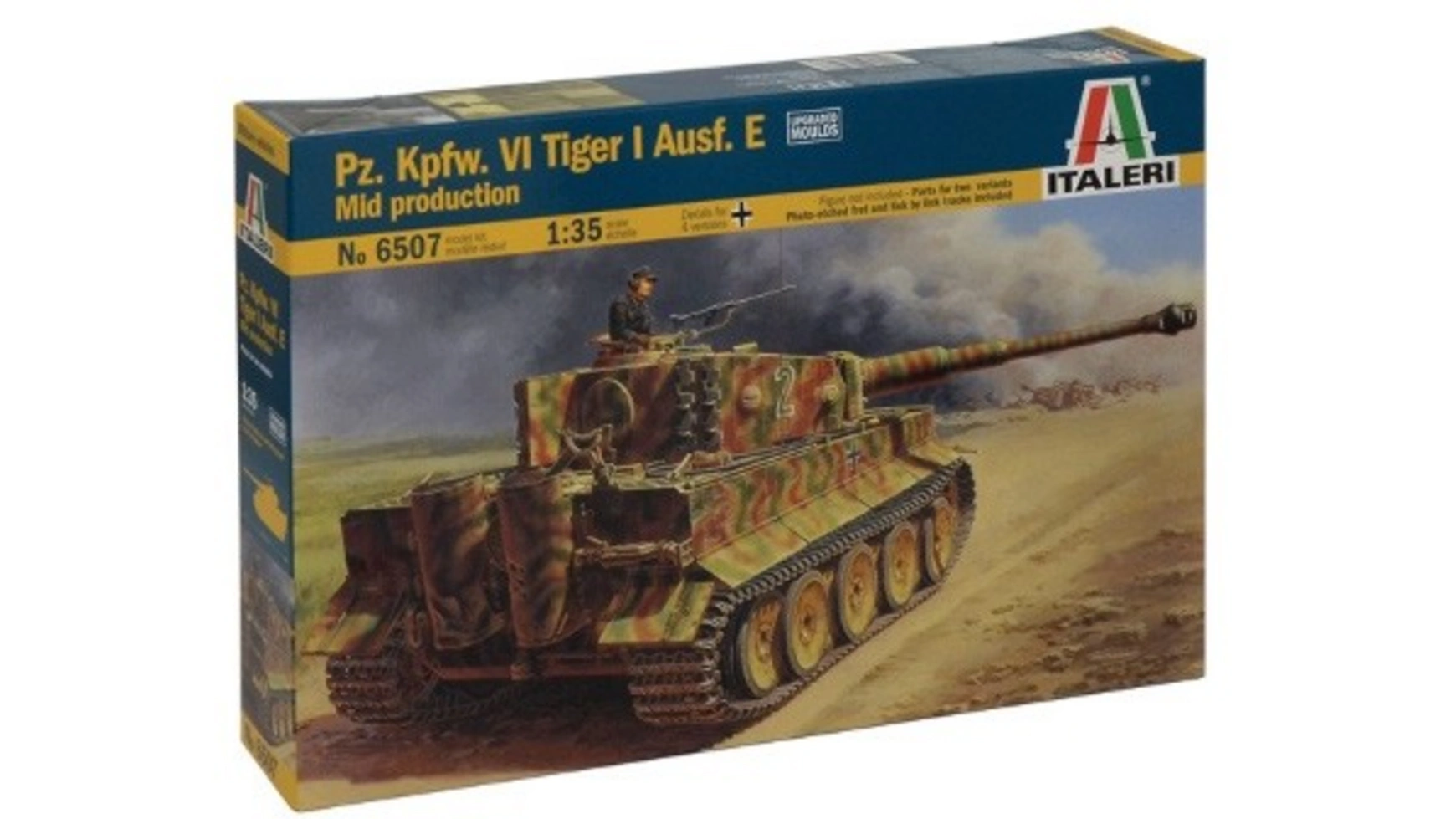 Italeri PzKpfwVI Tiger I AusfE среднего производства