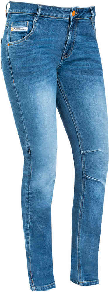 цена Женские мотоциклетные джинсы Mikki Ixon, синий камень