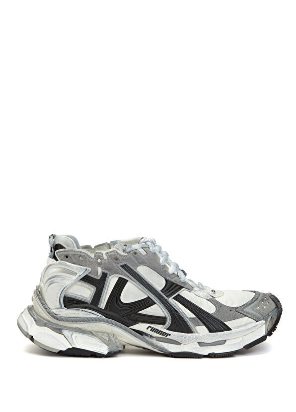 

Кроссовки Runner серые мужские Balenciaga, белый