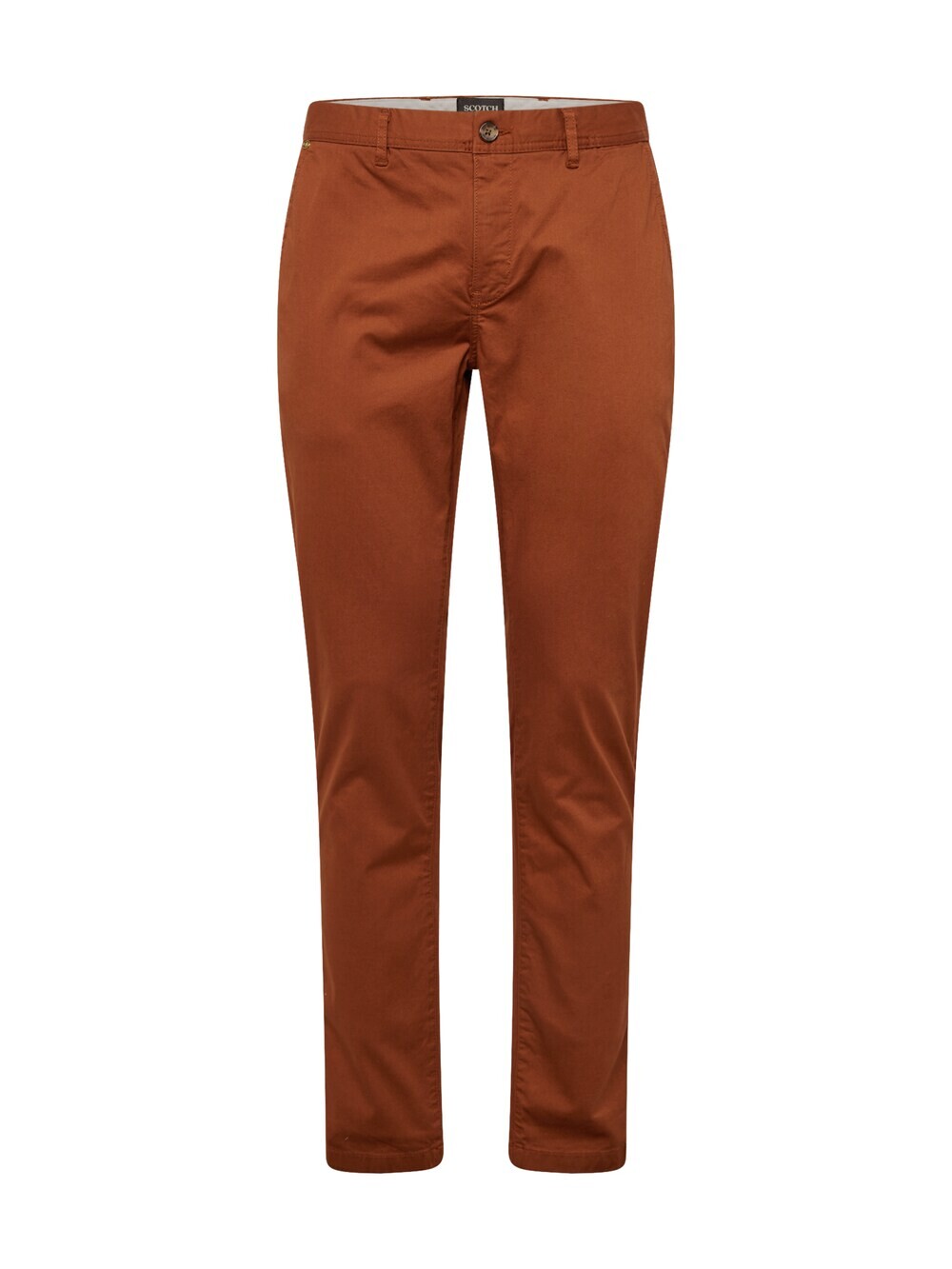 

Обычные брюки чинос Scotch & Soda Mott seasonal essential, каштановый