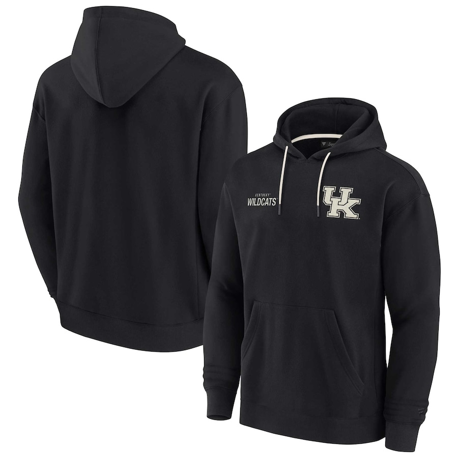 

Пуловер с капюшоном Fanatics Signature Kentucky Wildcats, черный