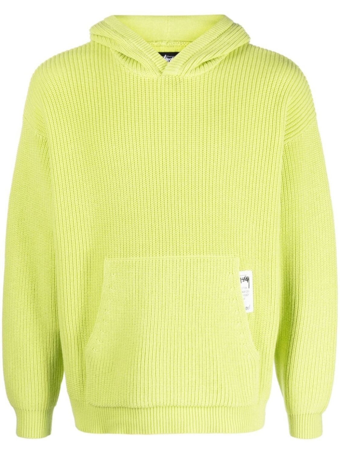 

Stüssy хлопковое худи, зеленый