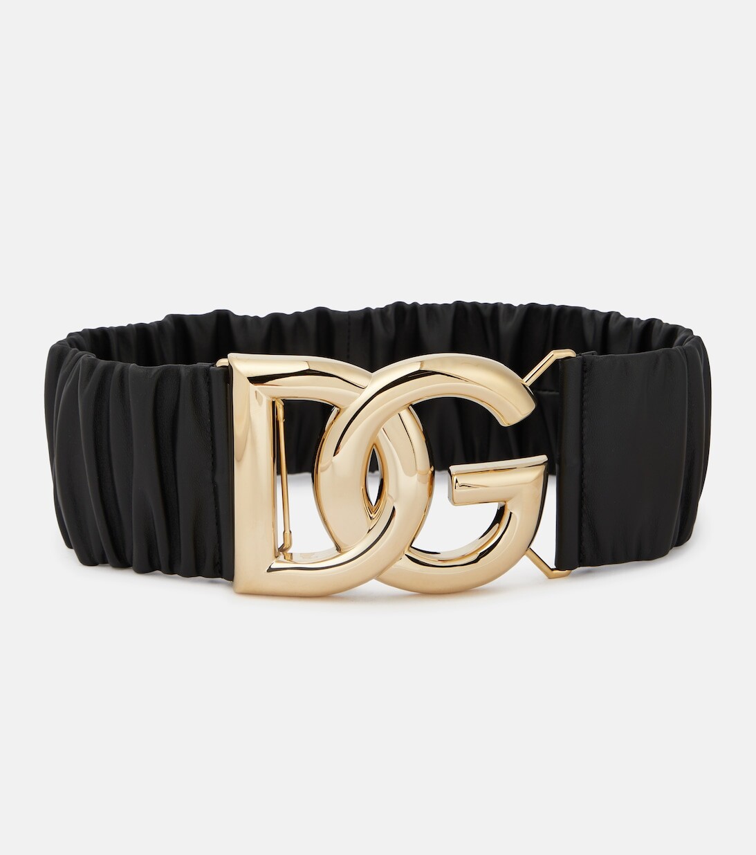 

Ремень с логотипом DG Dolce&Gabbana, черный