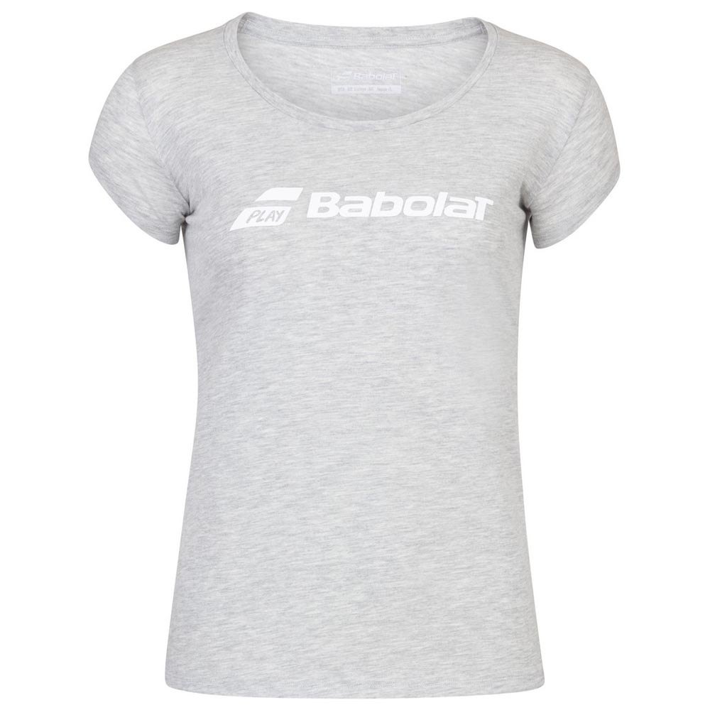 Футболка Babolat Exercise Logo, серый брюки babolat exercise jogger long серый