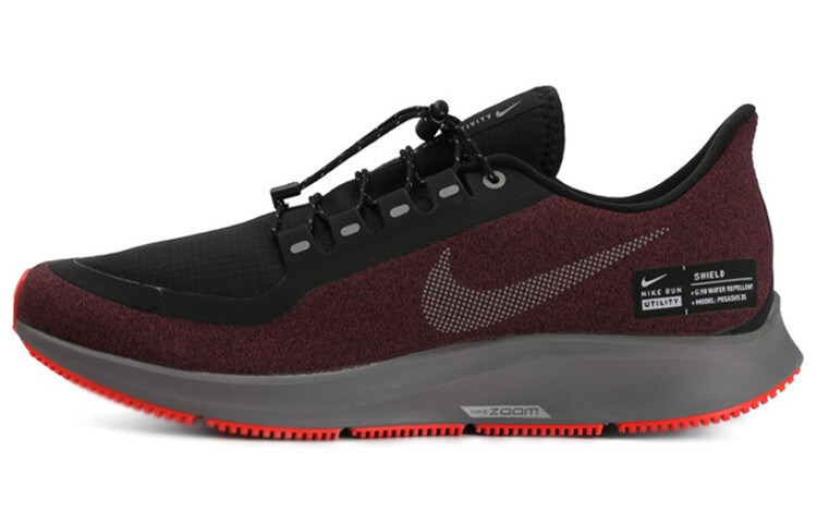 

Nike Air Zoom Pegasus 35 Shield, черный красный