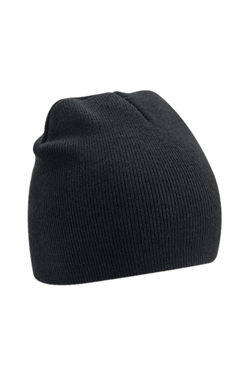 цена Оригинальная шапка из переработанных материалов Beechfield, черный
