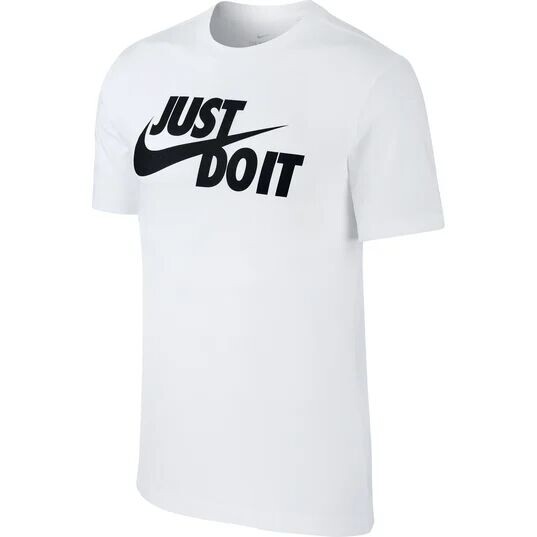 

Футболка Nike Just Do It с галочкой, цвет Weiß/Schwarz