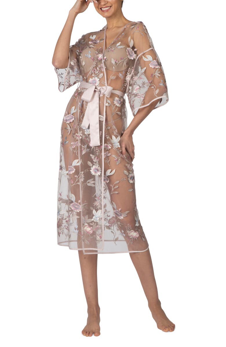 

Потрясающий халат из прозрачной органзы RYA COLLECTION