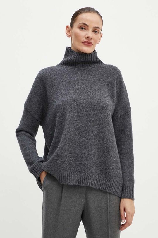 

Шерстяной свитер Weekend Max Mara, серый