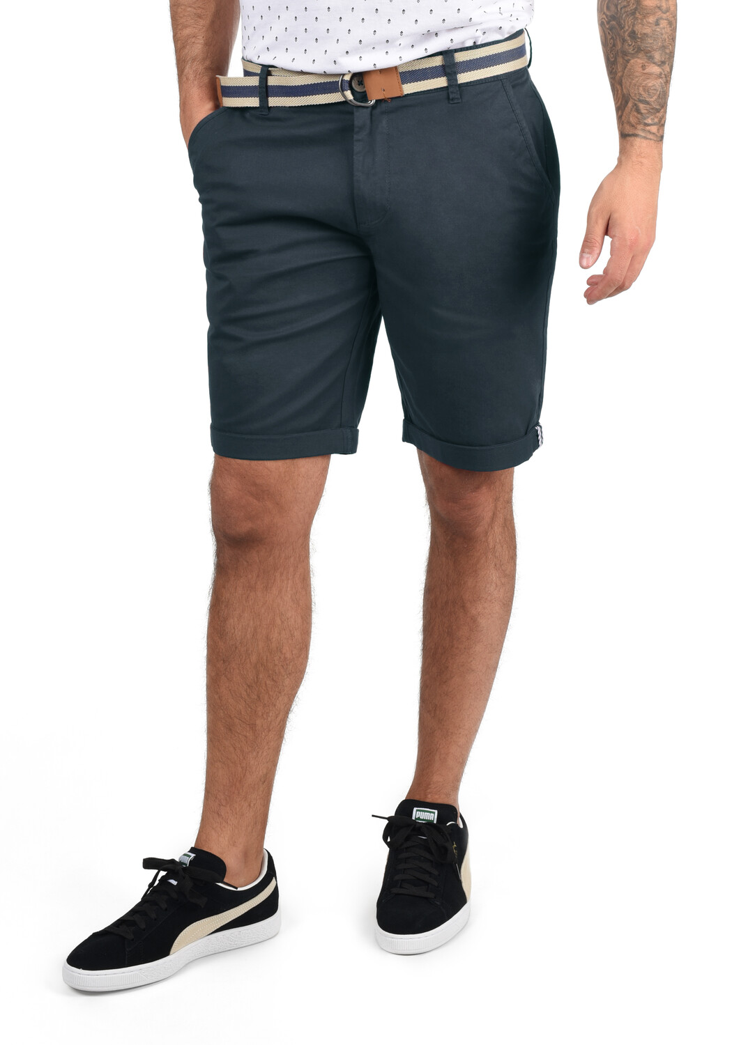 

Тканевые шорты !SOLID Chino, синий