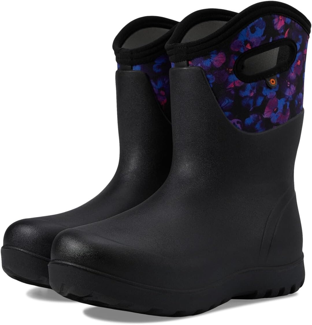 

Резиновые сапоги Neo Classic Mid Petals Bogs, цвет Black Multi