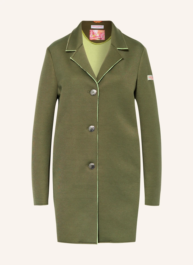 Пальто тэнси Frieda & Freddies, зеленый пальто frieda