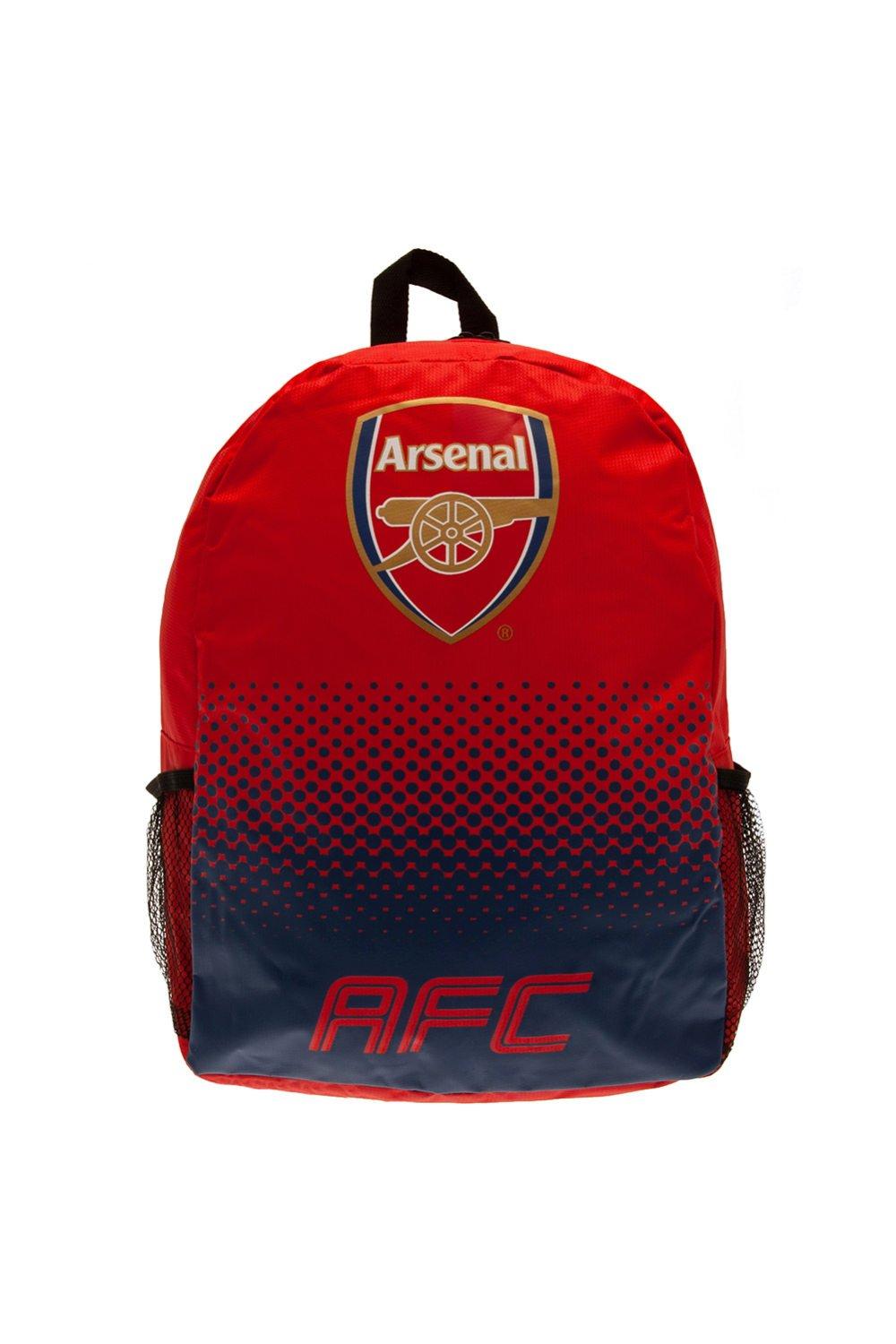 Рюкзак с гербом Arsenal FC, красный футбольная форма фк арсенал fc arsenal взрослая б н красно белая м красный белый 48