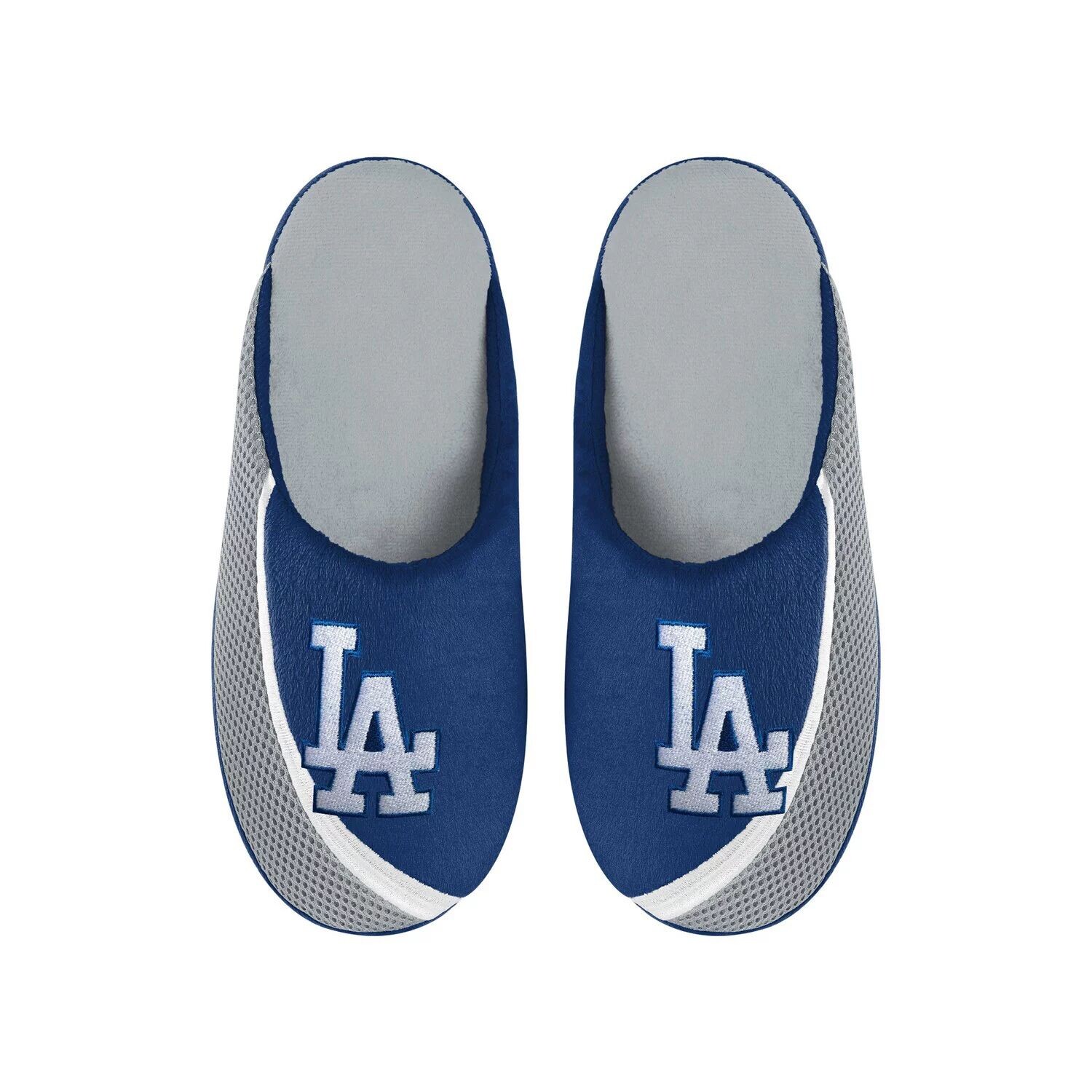 

Мужские тапочки с цветным краем и большим логотипом FOCO Los Angeles Dodgers