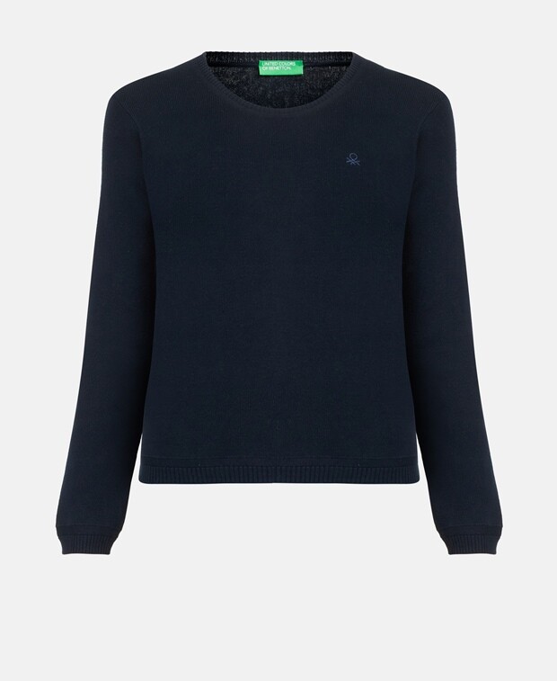 

Джемпер с длинными рукавами United Colors of Benetton, черный