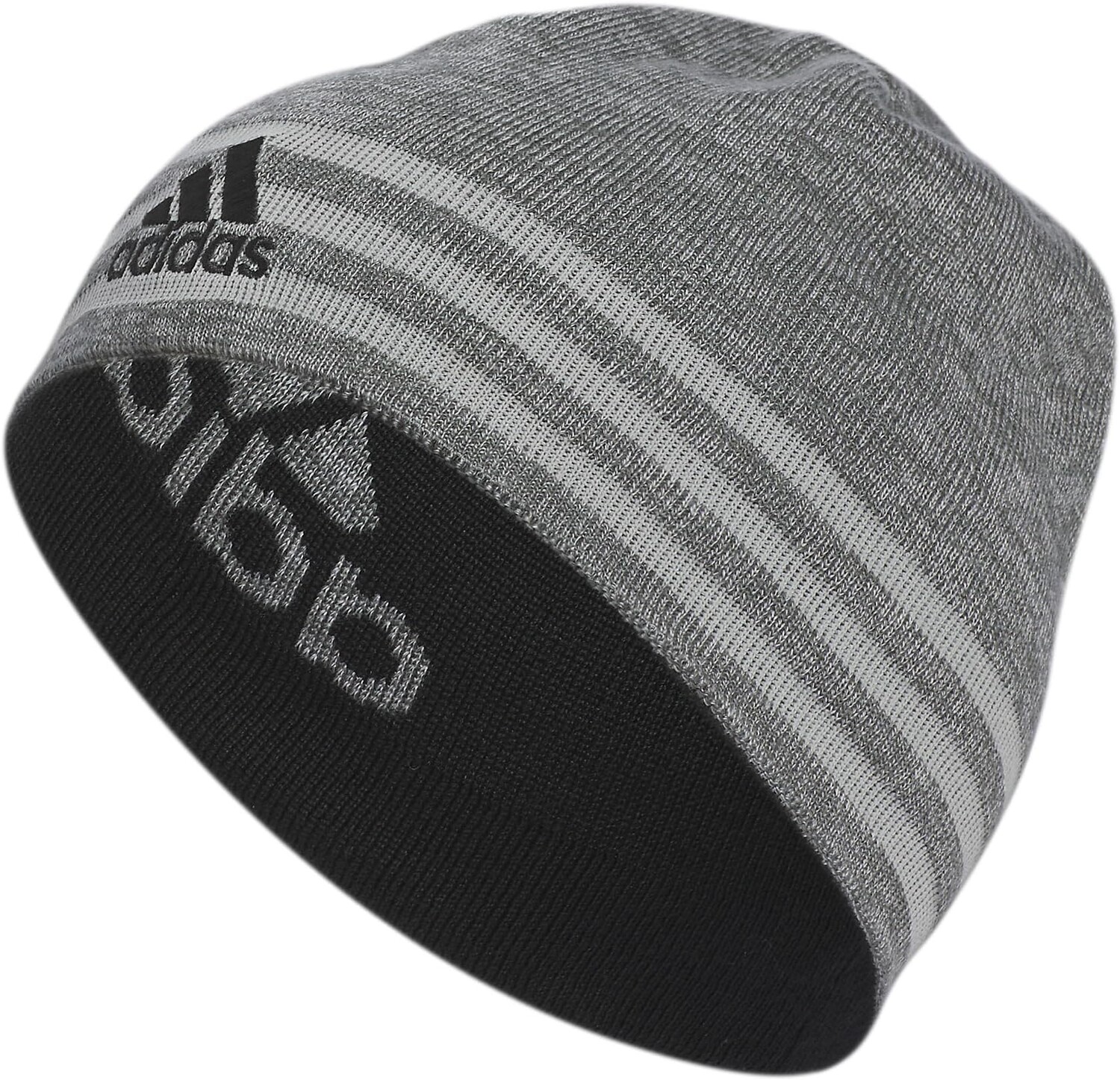 

Двусторонняя шапка Eclipse 3 adidas, цвет Grey Six/Grey Twist/Onix Grey/Black F23